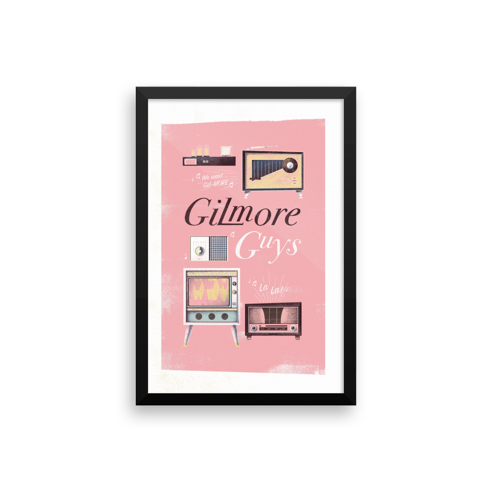 Retro Poster Gilmore Guys